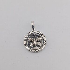 David Yurman Butterfly Pendant – Sterling Silver